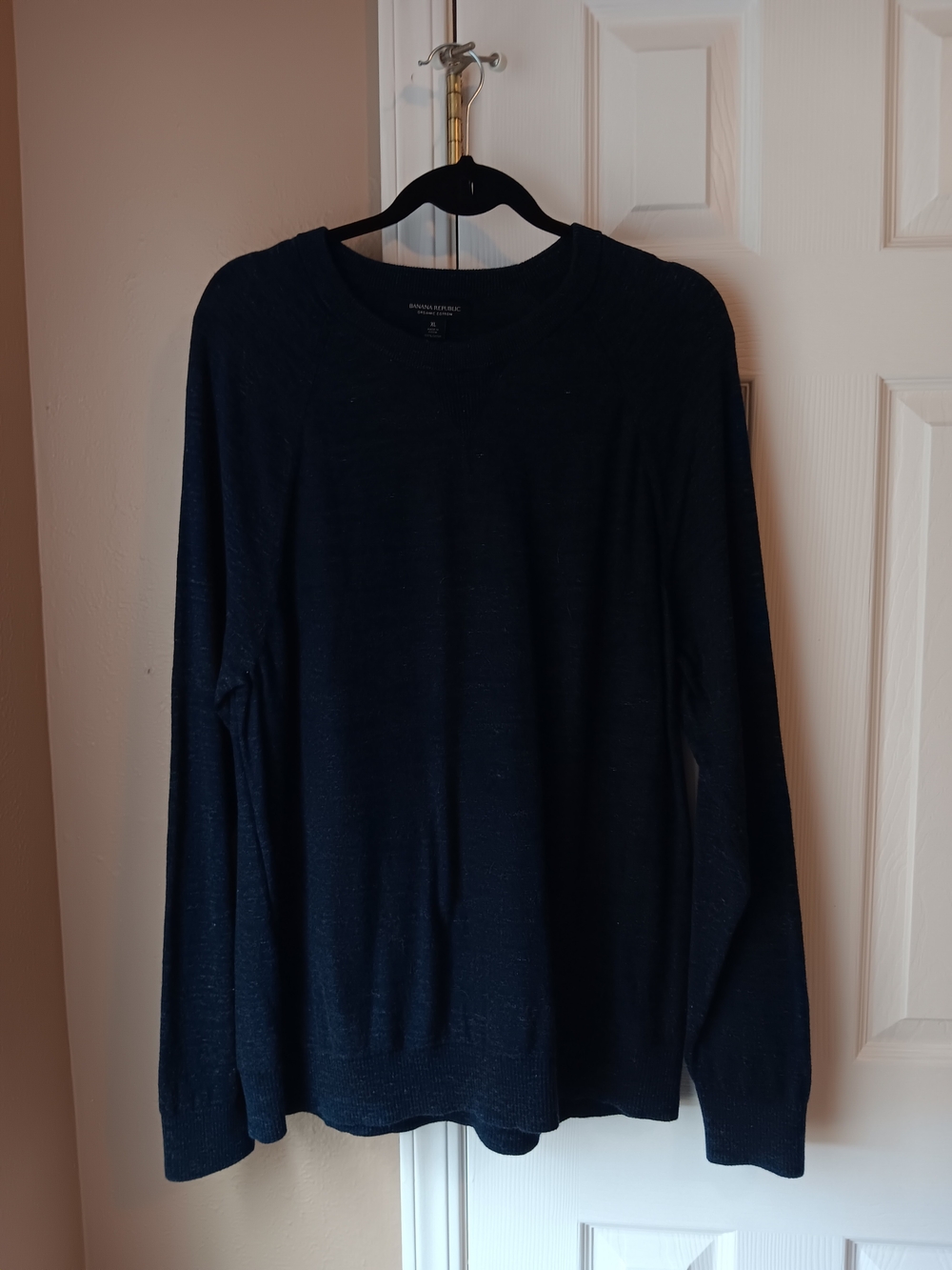 Banana Republic Dark Navy Crewneck Sweater